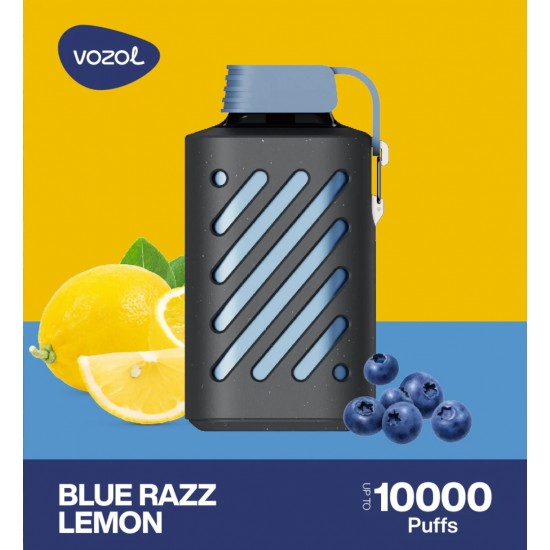 Vozol Gear 10000 PuffBar Blue Razz Lemon